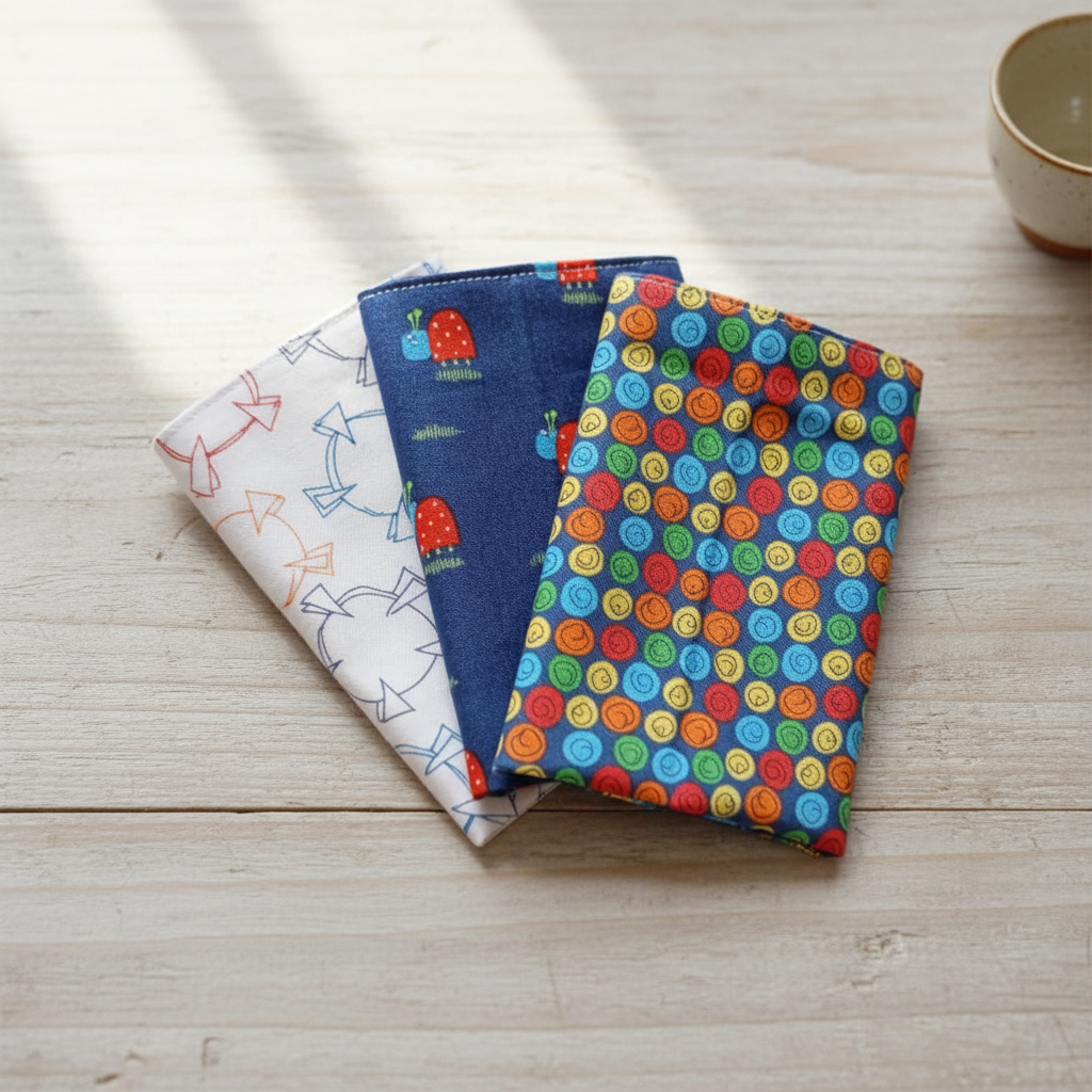 Cotton handkerchiefs later alligator set 6