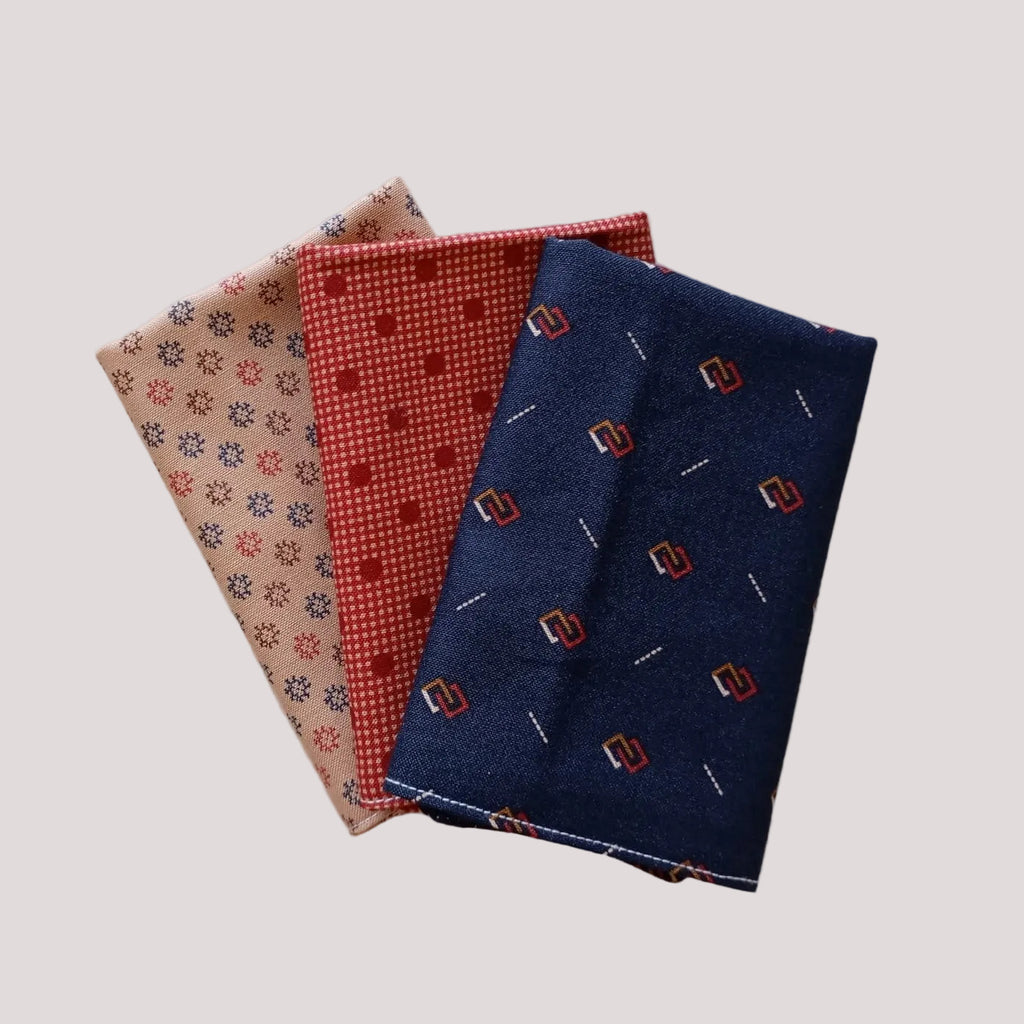 Cotton handkerchiefs classic set 6