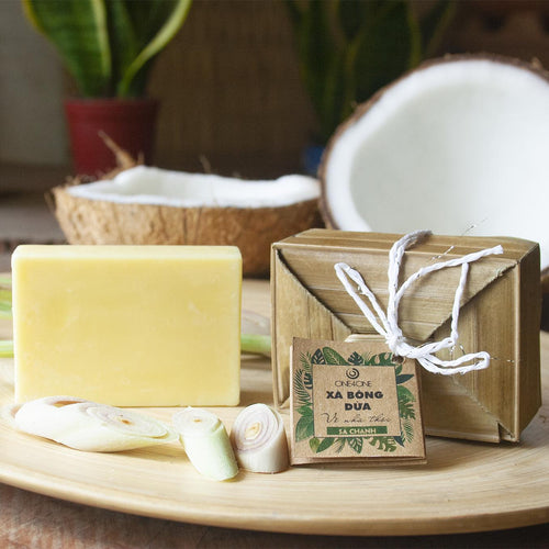 Coconut soap bar