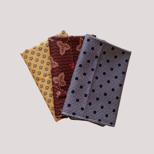 Cotton handkerchiefs classic set 1