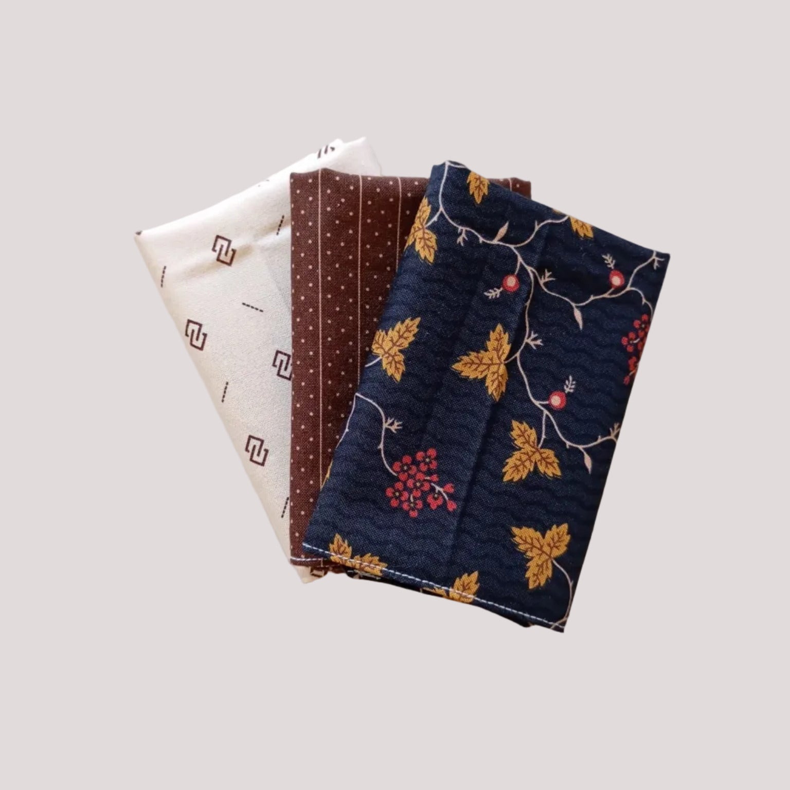 Cotton handkerchiefs classic set 3