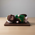 Sleeping Saint Joseph crochet doll